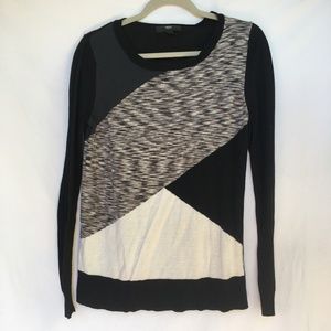 Black, White & Gray Mossimo Sweater, Medium.